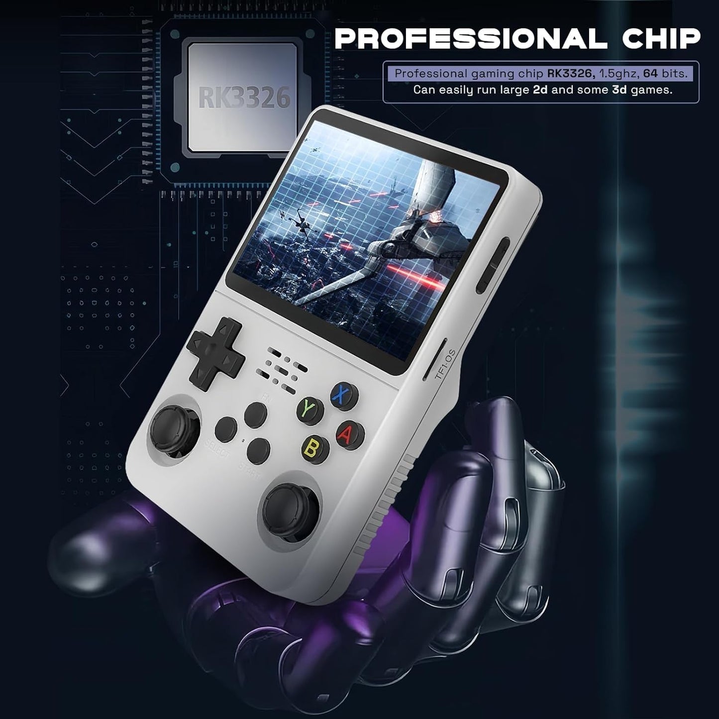 New World R36S Retro Handheld Video Game Console Portable Style Preinstalled Hand Held Game Consoles System Support PSP Games