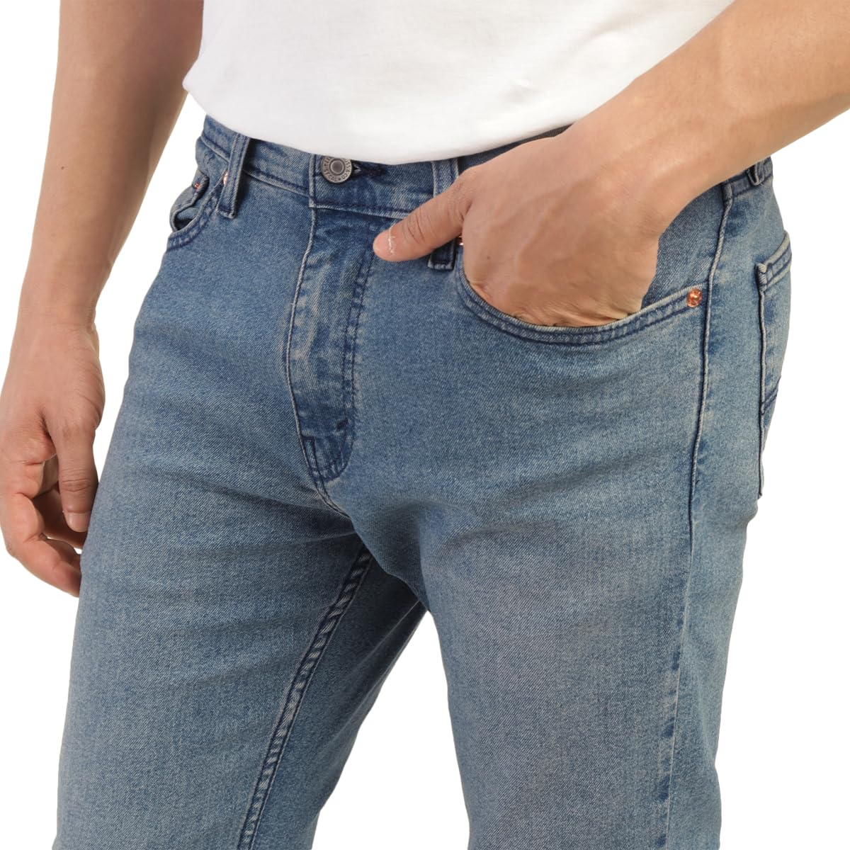 Levi's Men's 511 Slim Fit Mid-Rise Jeans Navy