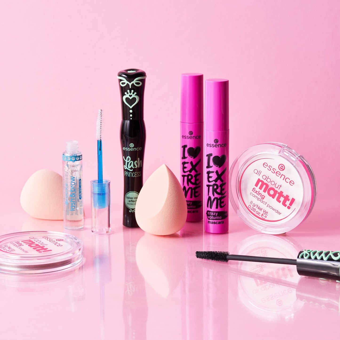 essence lash & brow gel mascara, defining (9ml)