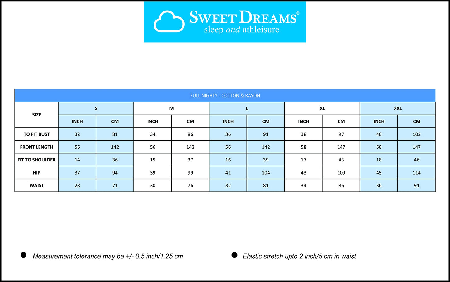 Sweet Dreams Women's Cotton Maxi Classic Nightgown (OCW-2989_Rose_L)