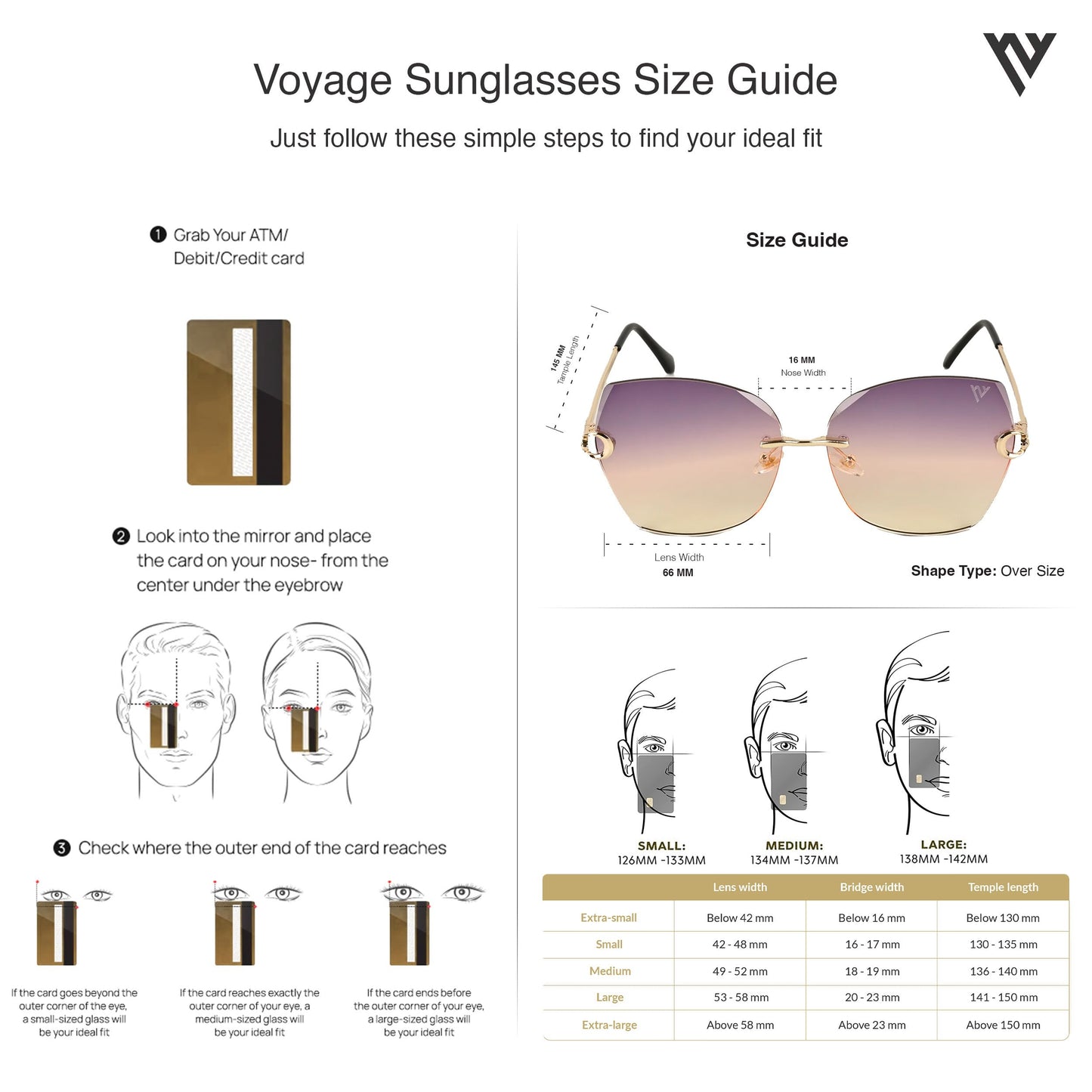 Voyage UV Protected Square Women Sunglasses - (Violet Lens | Golden Frame | S012MG2878Z)