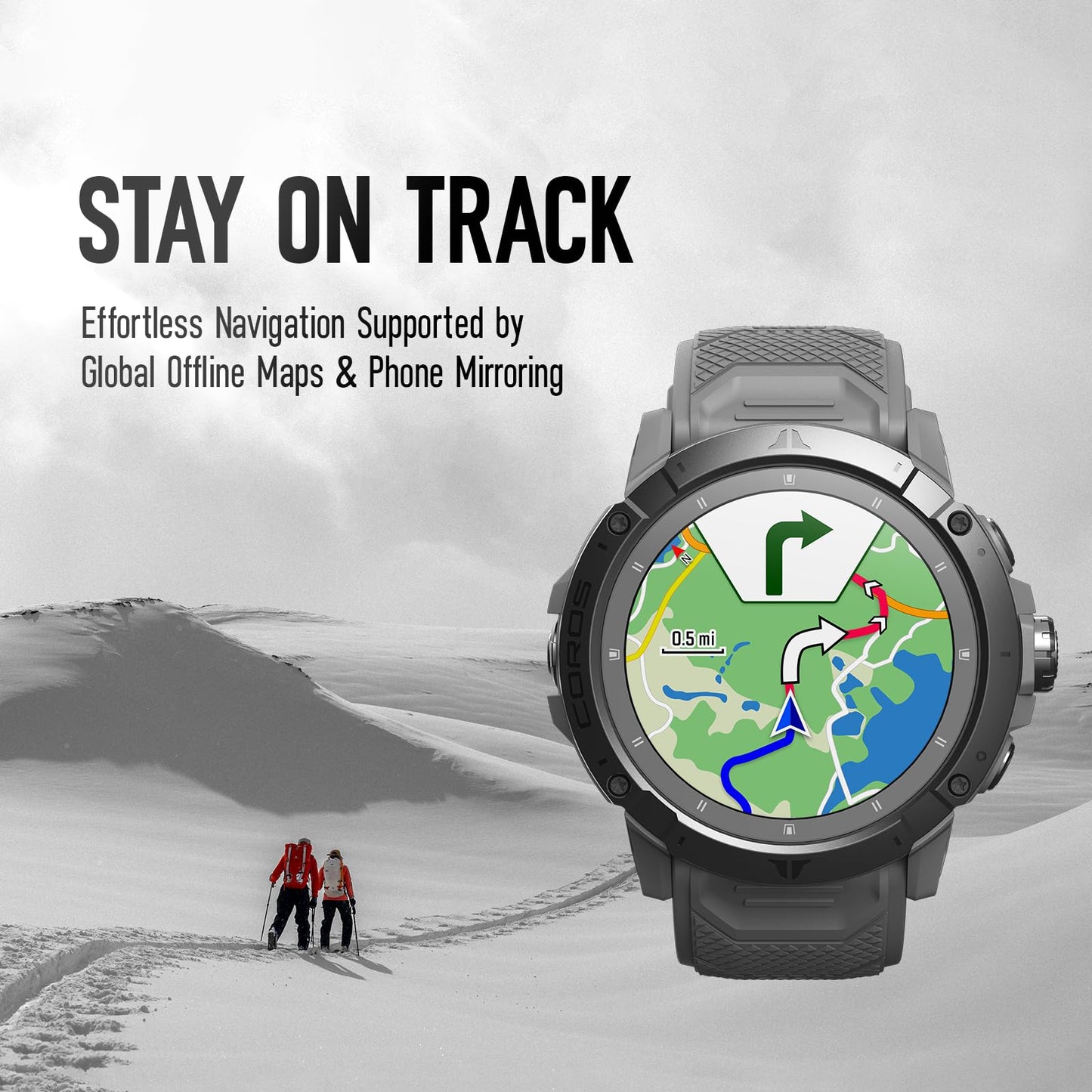 COROS VERTIX 2S GPS Adventure Watch Moon