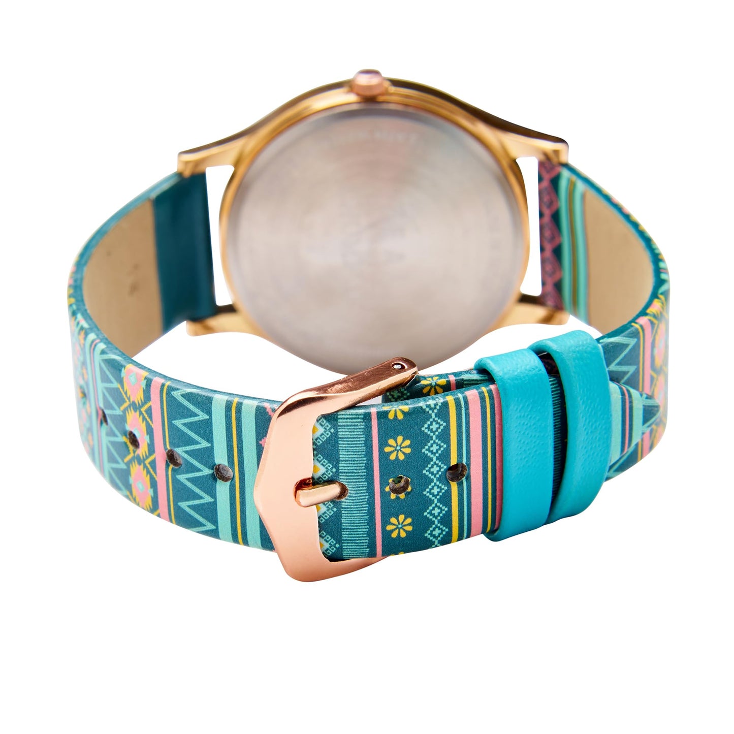 TEAL BY CHUMBAK Round Dial Analog Hand Watch for Women, Gifts for Women/Girls/Ladies, Stylish Fashion Watch for Casual/Work