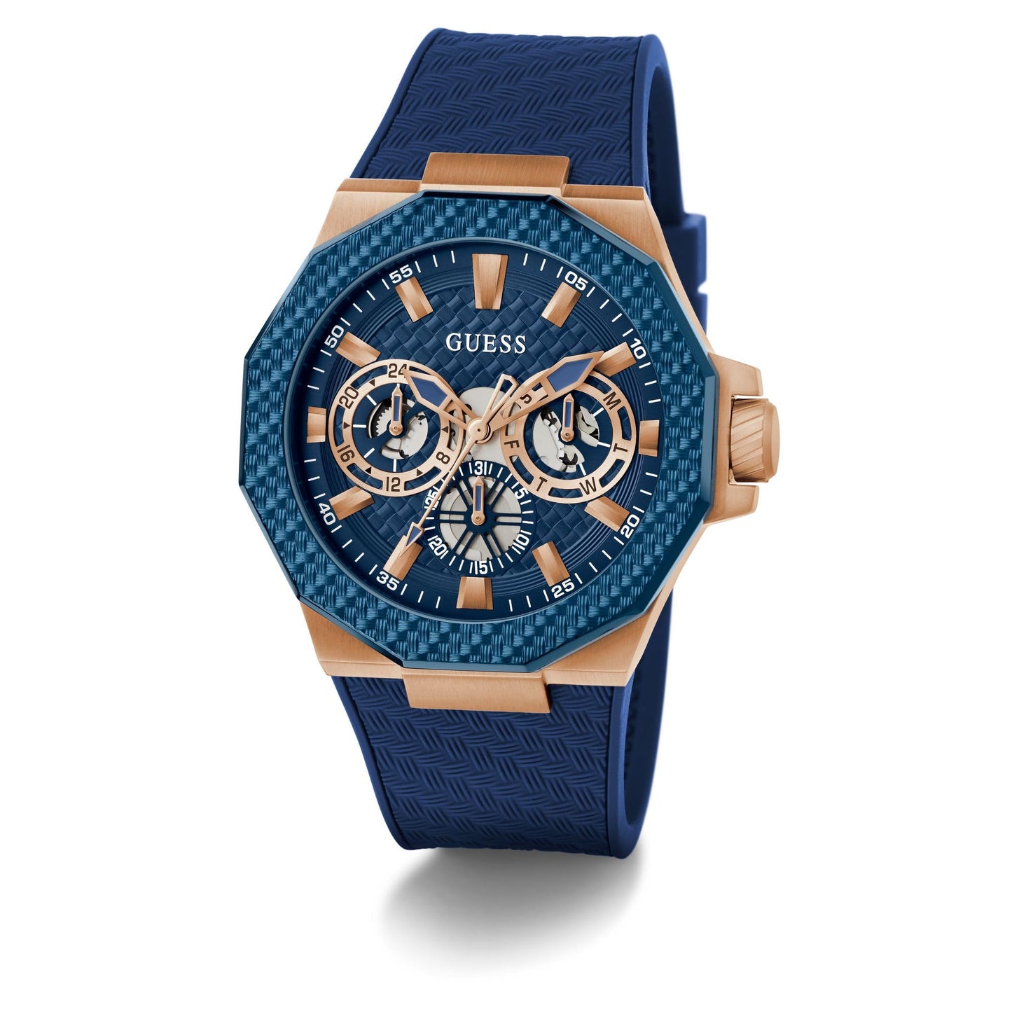 GUESS Analog Blue Dial Men's Watch-GW0853G3