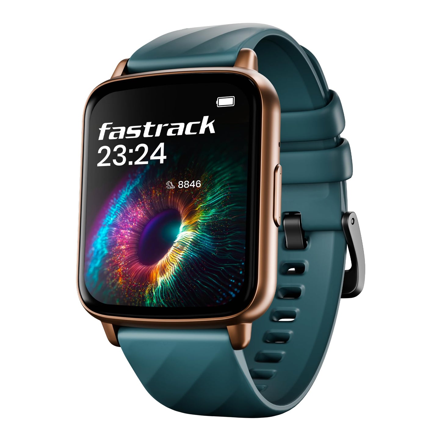 Fastrack Jupiter S1 1.83" Display Smart Watch for Man & Smart Watch for Women Latest with BT Calling, 100+ Sports Modes, SpO2, Auto Sport Detection, IP68, Up to 5 Days Battery (Teal)