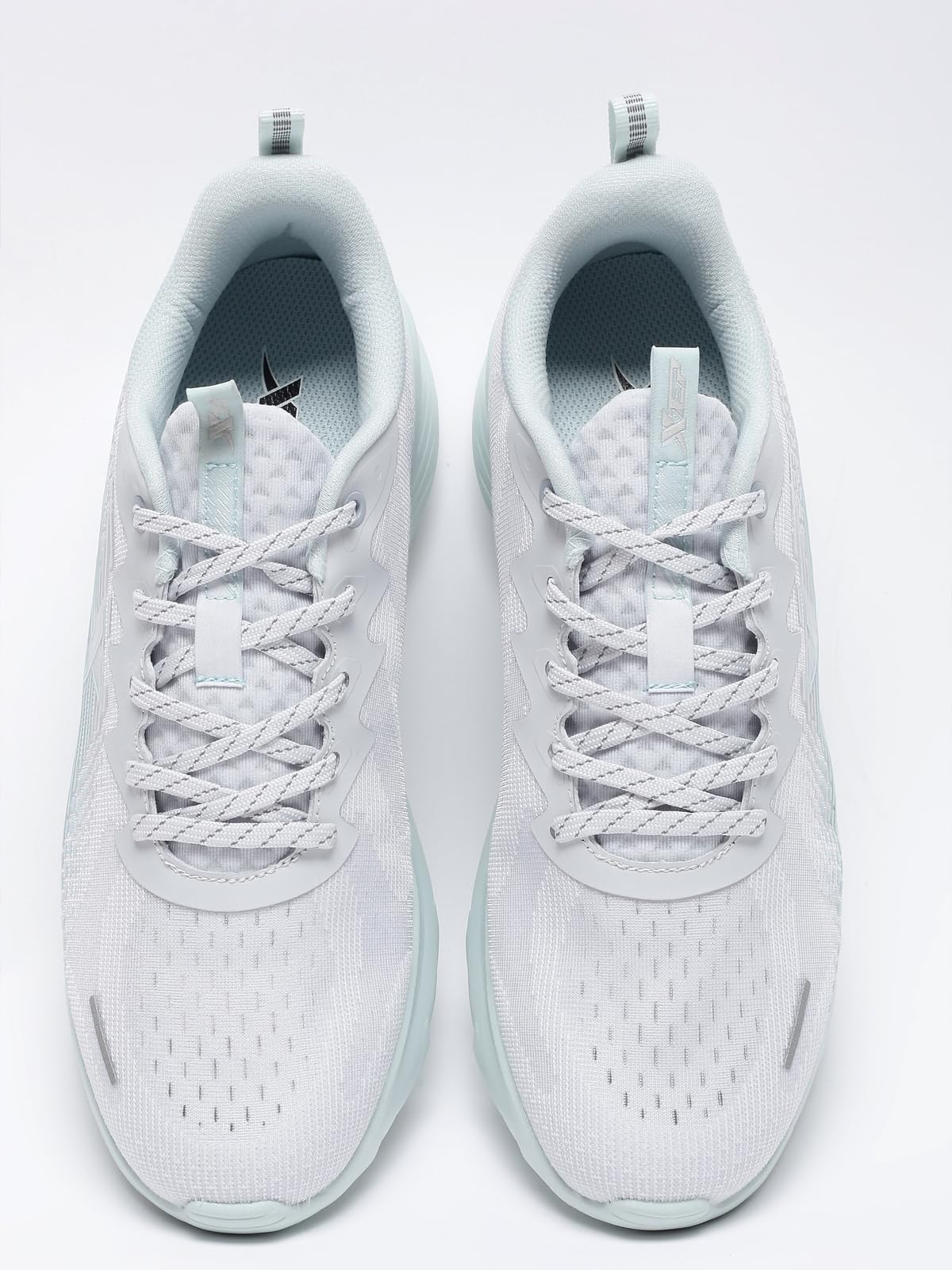 XTEP Moonbeam Gray,Green Running Shoes for Women Euro- 39 - SaumyasStore