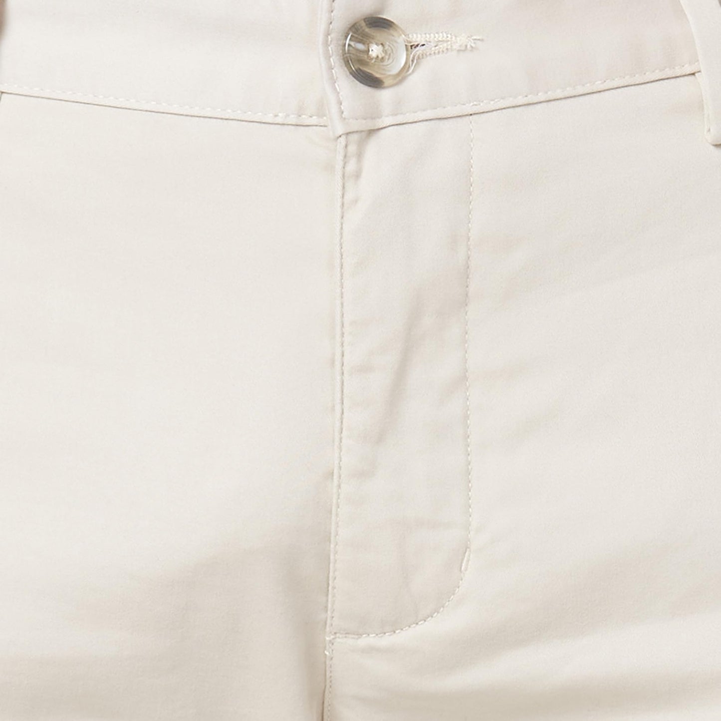 Park Avenue Men's Neo Fit Solid Pattern Cotton Blend Pleated Casual Trouser (Size: 36)-PCTA00477-F2