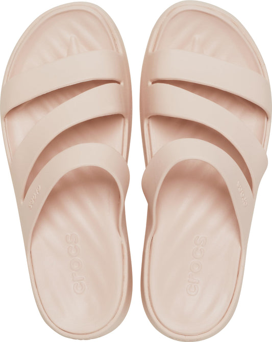 Crocs womens GETAWAY QUARTZ Sandal - 8 UK (W10) (209587-6UR)