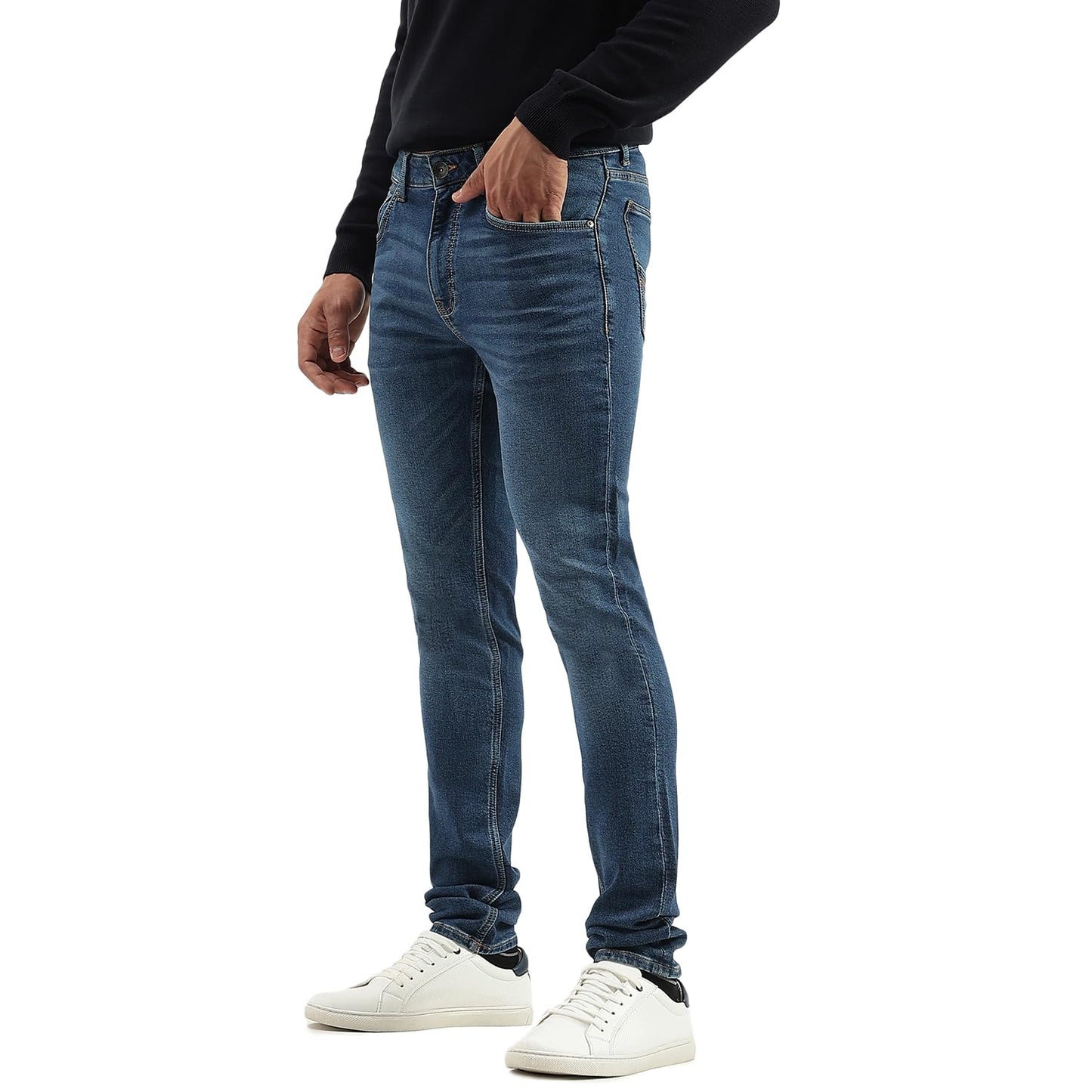 United Colors of Benetton Solid Skinny Fit Jeans