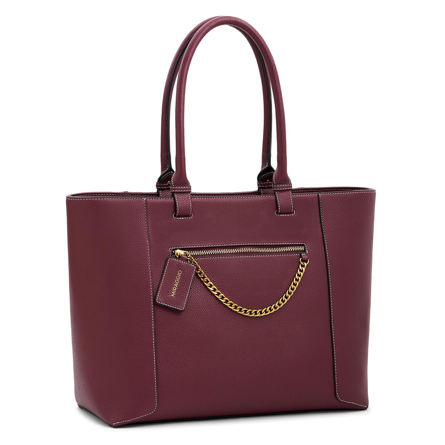 Miraggio Kris Laptop Tote Bag | Shoulder Bag For Office Fits Upto 14 Inches Laptop | Office Tote Bag | Gift For Women