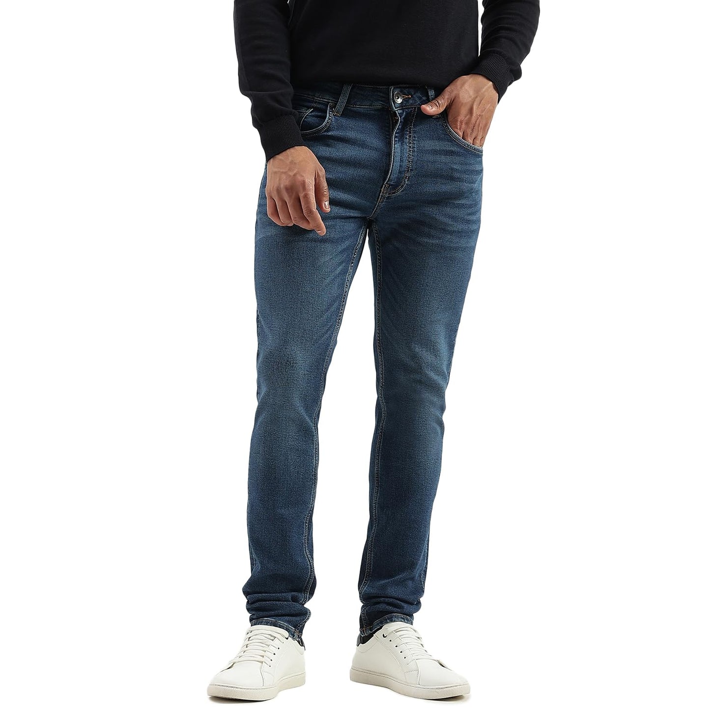 United Colors of Benetton Solid Skinny Fit Jeans