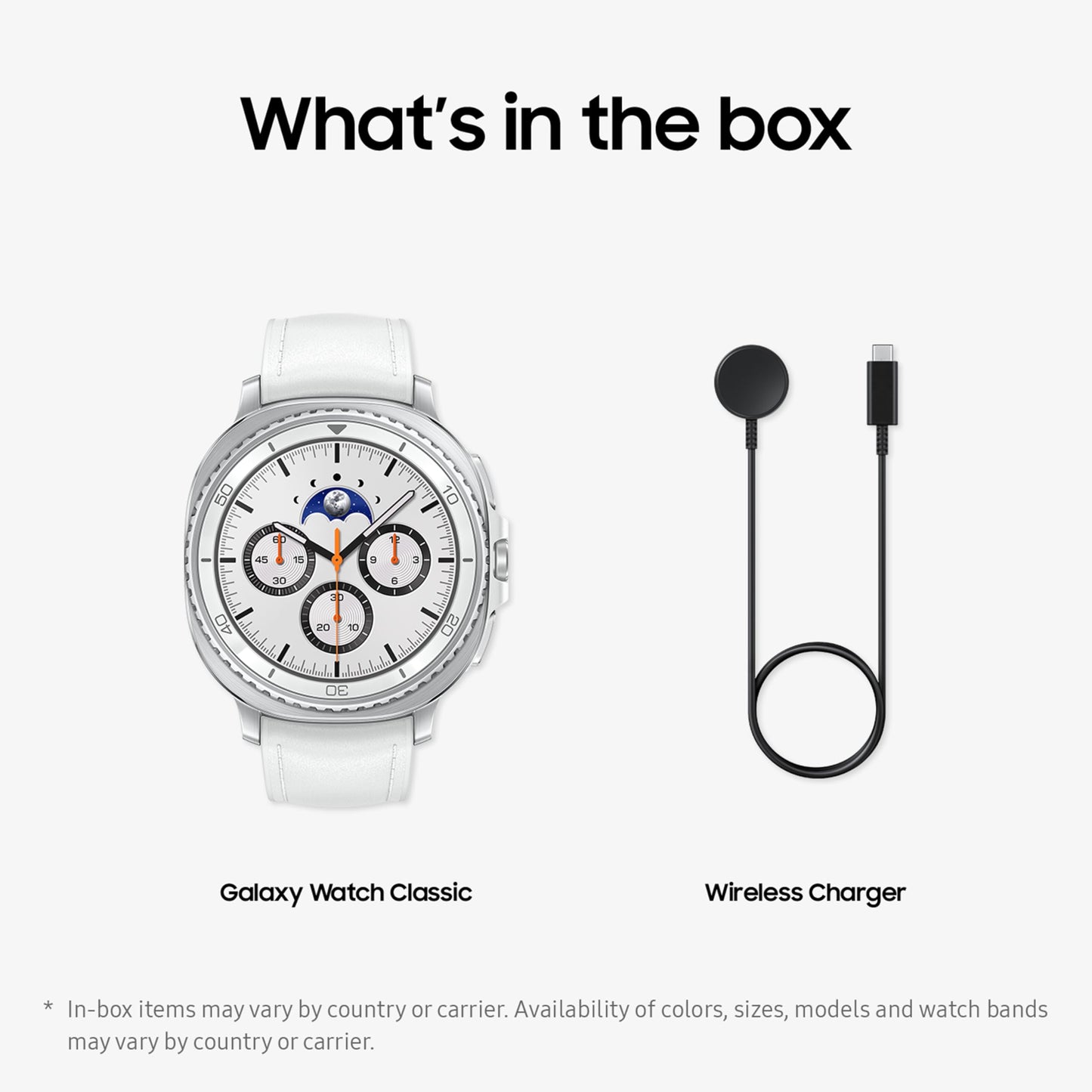 Samsung Galaxy Watch8 Classic (46mm Bluetooth, White) with 3nm Processor | Dual GPS | Sapphire Glass & Stainless Steel | 5ATM & IP68 | BP, ECG, IHRN & Vascular Load Monitoring | Anti-oxidant Index