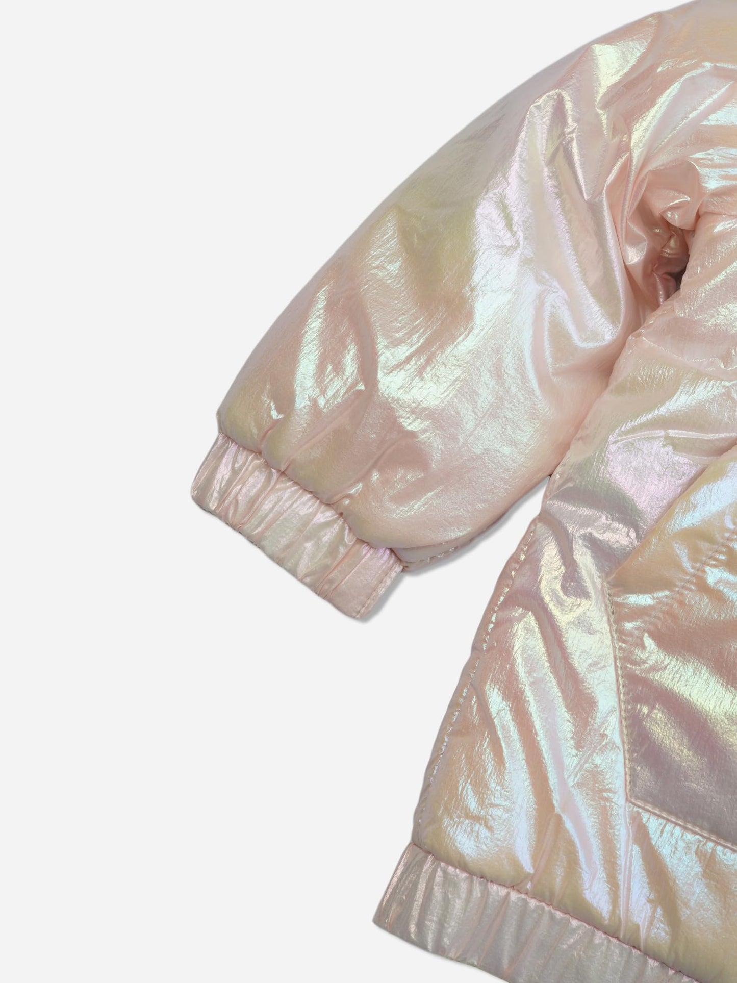 BODYCARE Girls Polyester Standard Length Quilted Winter Jacket| Full Sleeves| Hooded| Pink (2-3Y)