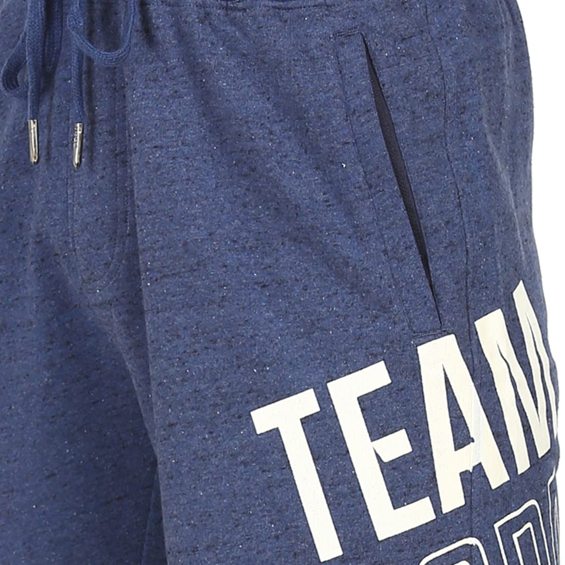 US Polo Association Men's Lounge Shorts (I676-433-PL-M_Denim Melange_Medium)