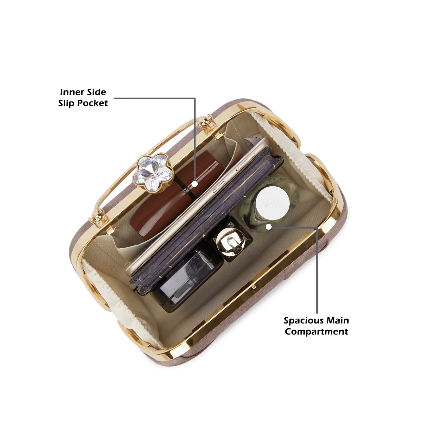 Lavie Women's Wink Framed | Ladies purse | Gift For Girl, Women