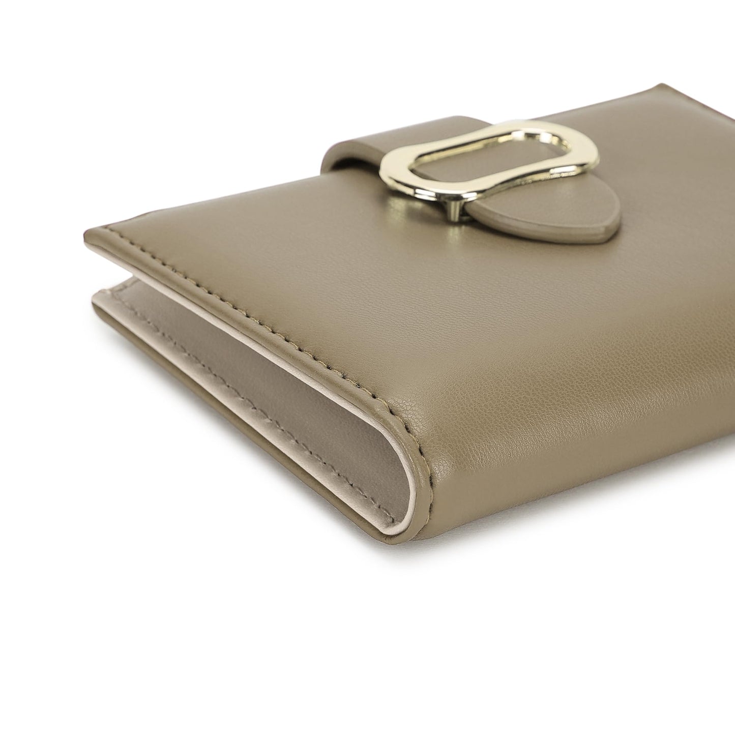 Fastrack Women's Buckle Flap Two-Fold Wallet | Multiple Card Slots, Cash Slots, Zip Coin Pocket, Buckle Design Flap | Stylish & Secure | 6 Months Warranty