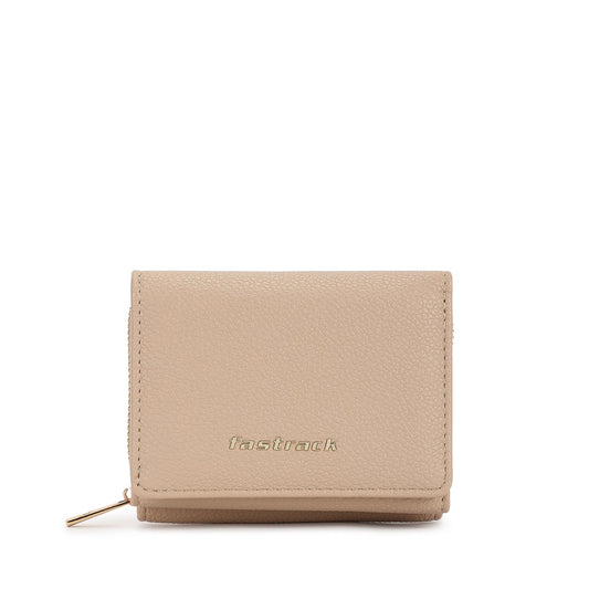 Fastrack Women's Pocket Essentials Wallet | Compact & Convenient | Coin Purse, Card & Cash Slots | Everyday Carry | 6 Months Warranty