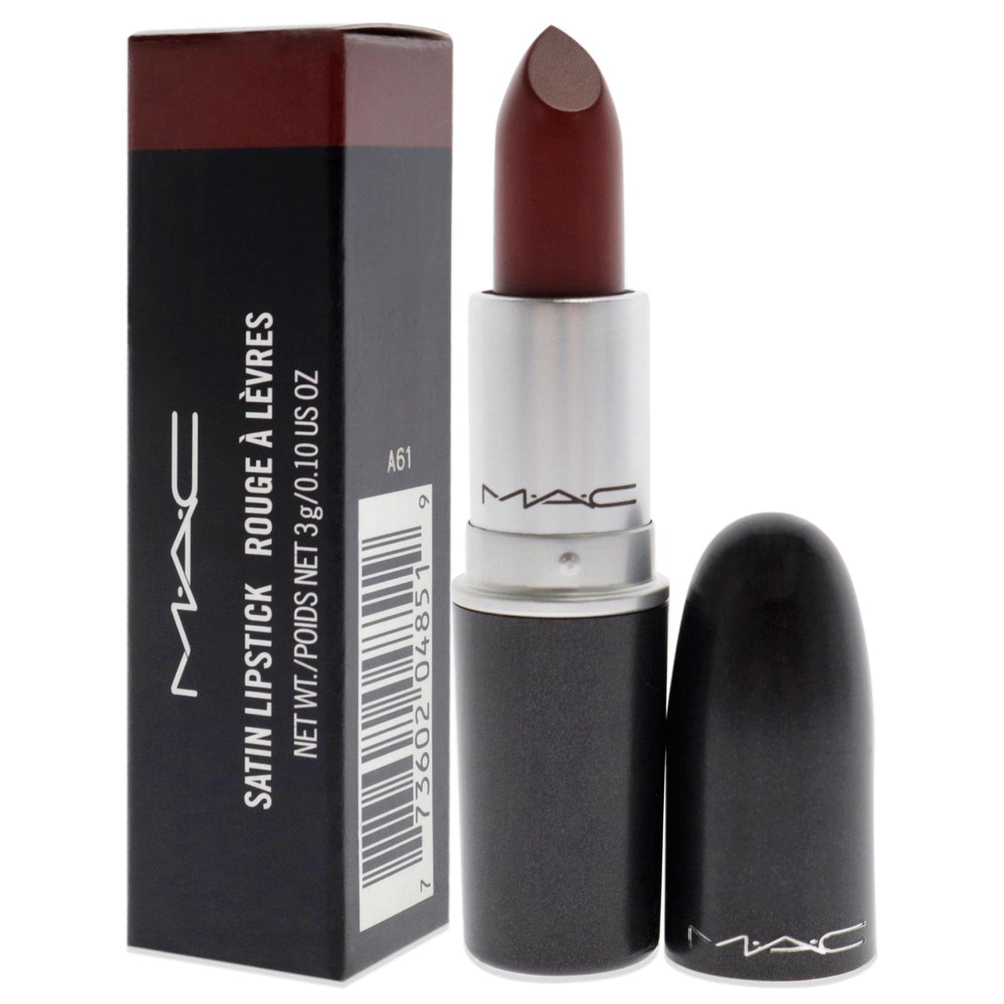 MAC Satin Lipstick (Paramount) -0.1 Us Oz