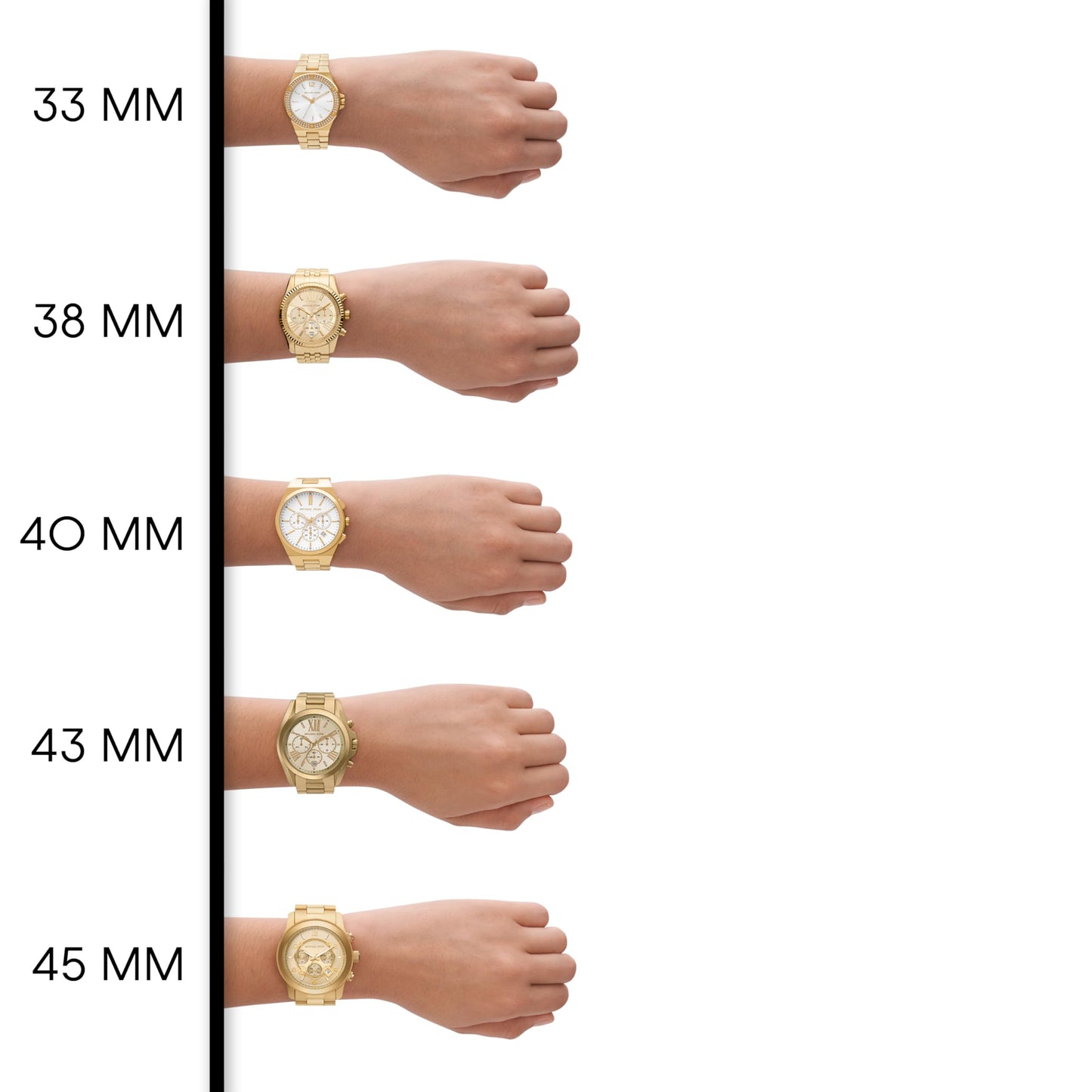 Michael Kors Analog White Dial Women's Stainless Steel Watch-Mk7391
