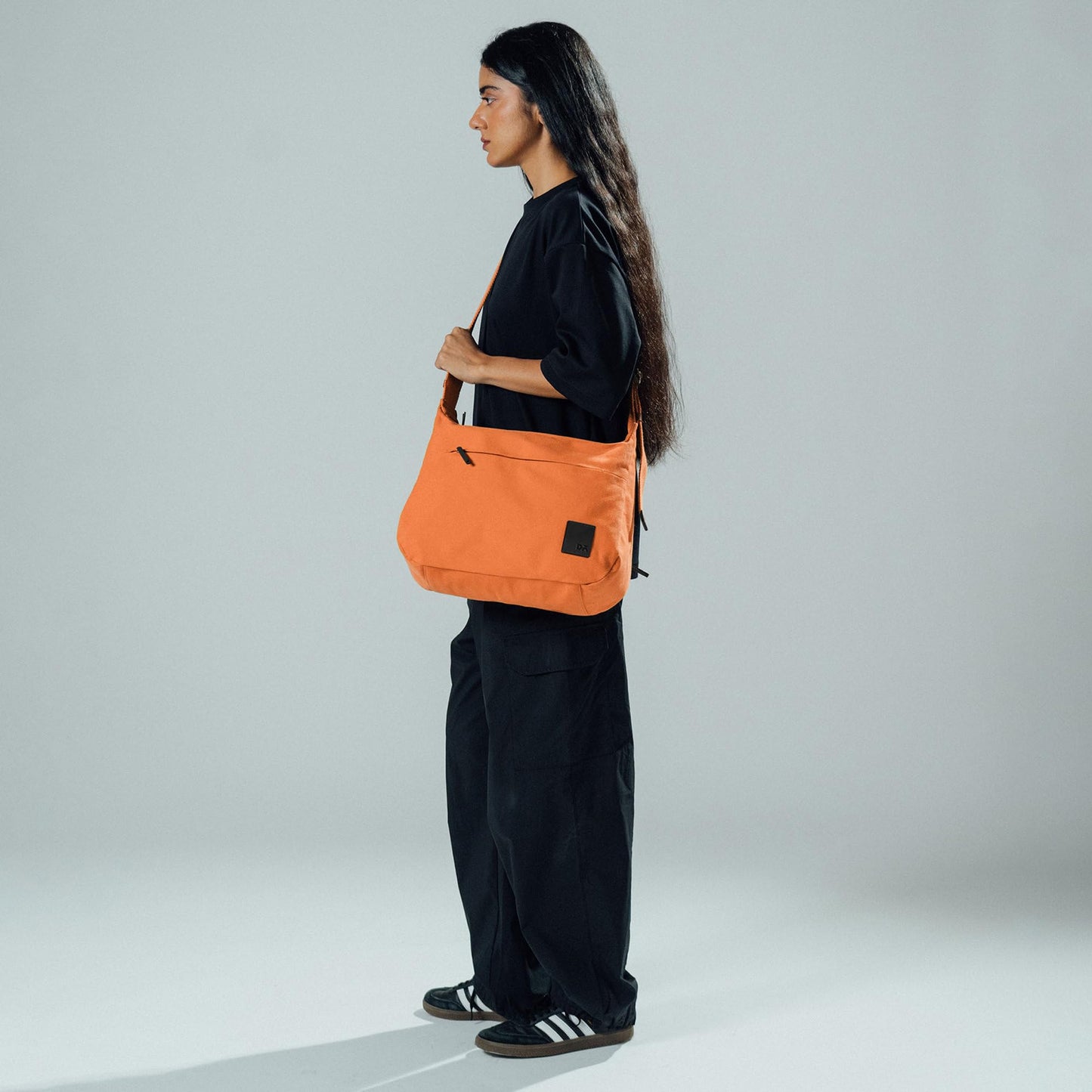 DailyObjects March Crossbody Sling Bag for women Regular Crimson Orange