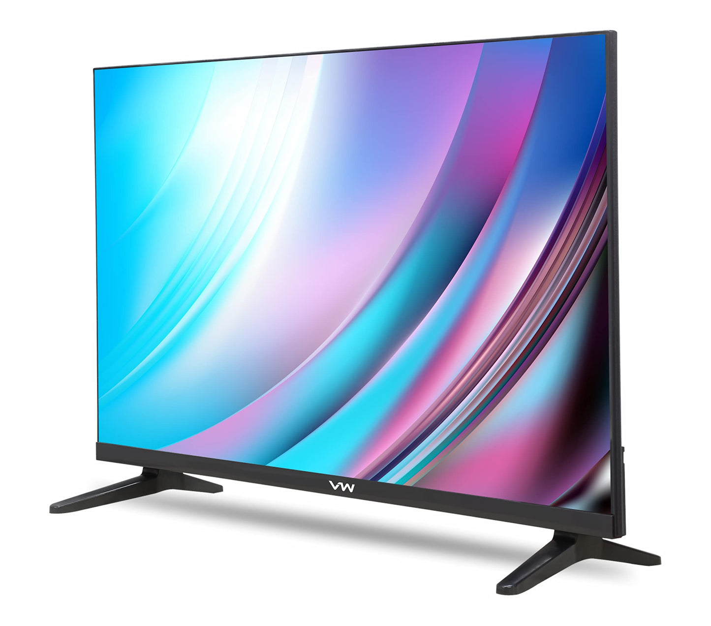 VW 80 cm (32 inches) Playwall Frameless Series HD Ready Android Smart LED TV VW3251 (Black)