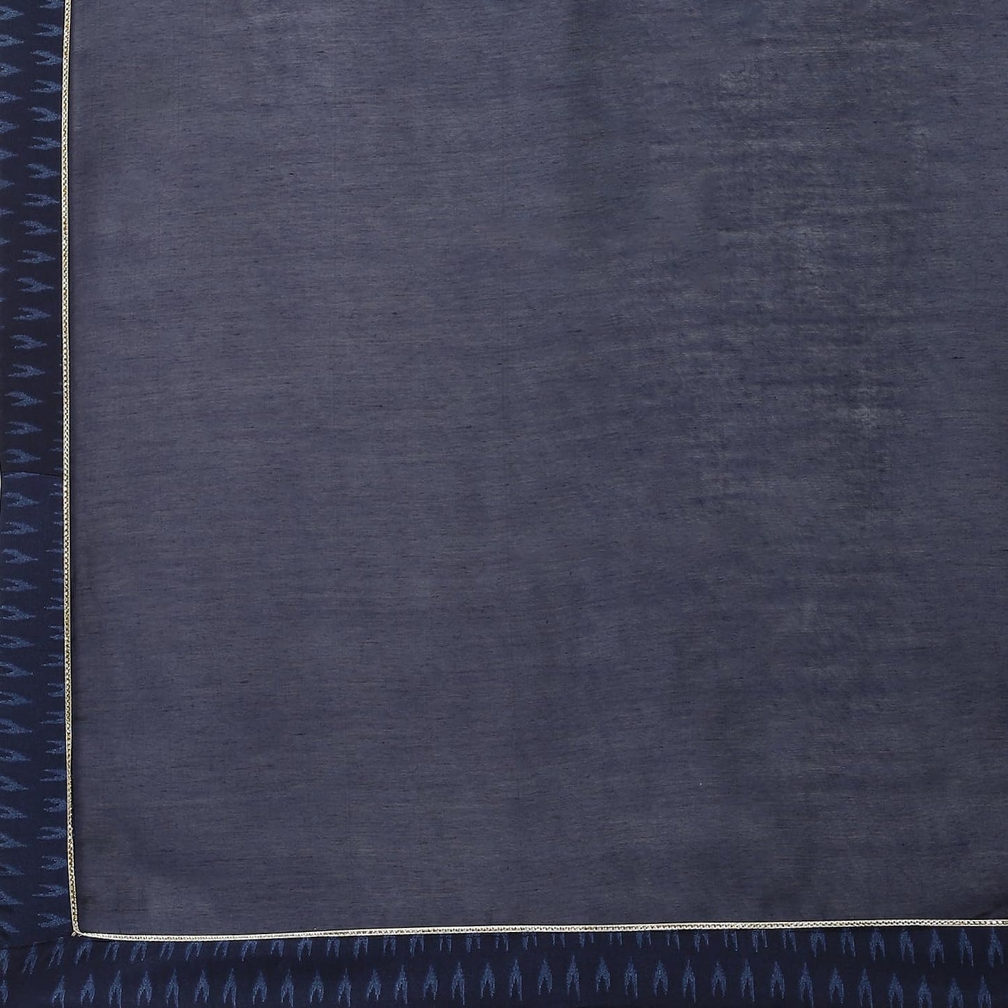 BIBA Women's Indigo Modal Solid A Line Suit Set (SKD10079AW24IND_Blue