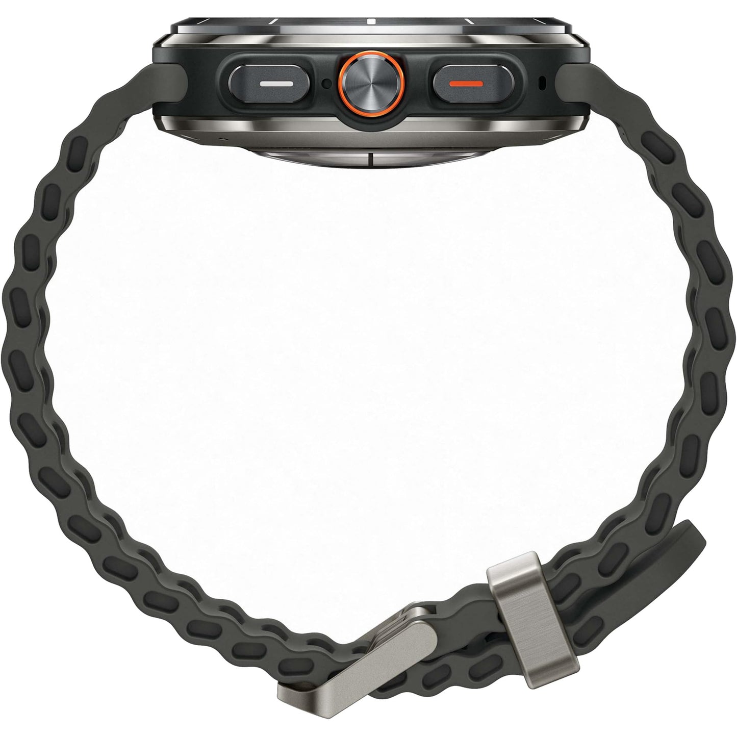 Samsung Galaxy Watch Ultra 47mm, LTE, with Upto 100h Battery | 3nm Processor | Dual GPS | Quick Button/Siren | Sapphire Glass & Titanium | 10ATM & IP68 | BP & ECG Monitor |Energy Score & Ages, Silver