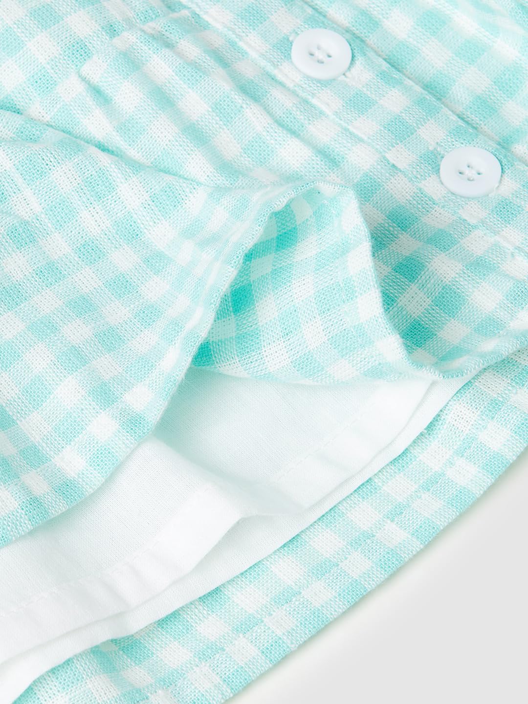 Max Cotton Western Skirt Light Green