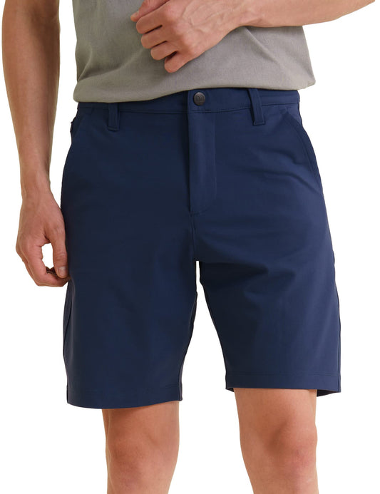 DAMENSCH Men's Chino Shorts (Dam-FSHT-JIB-M_Blue_M)