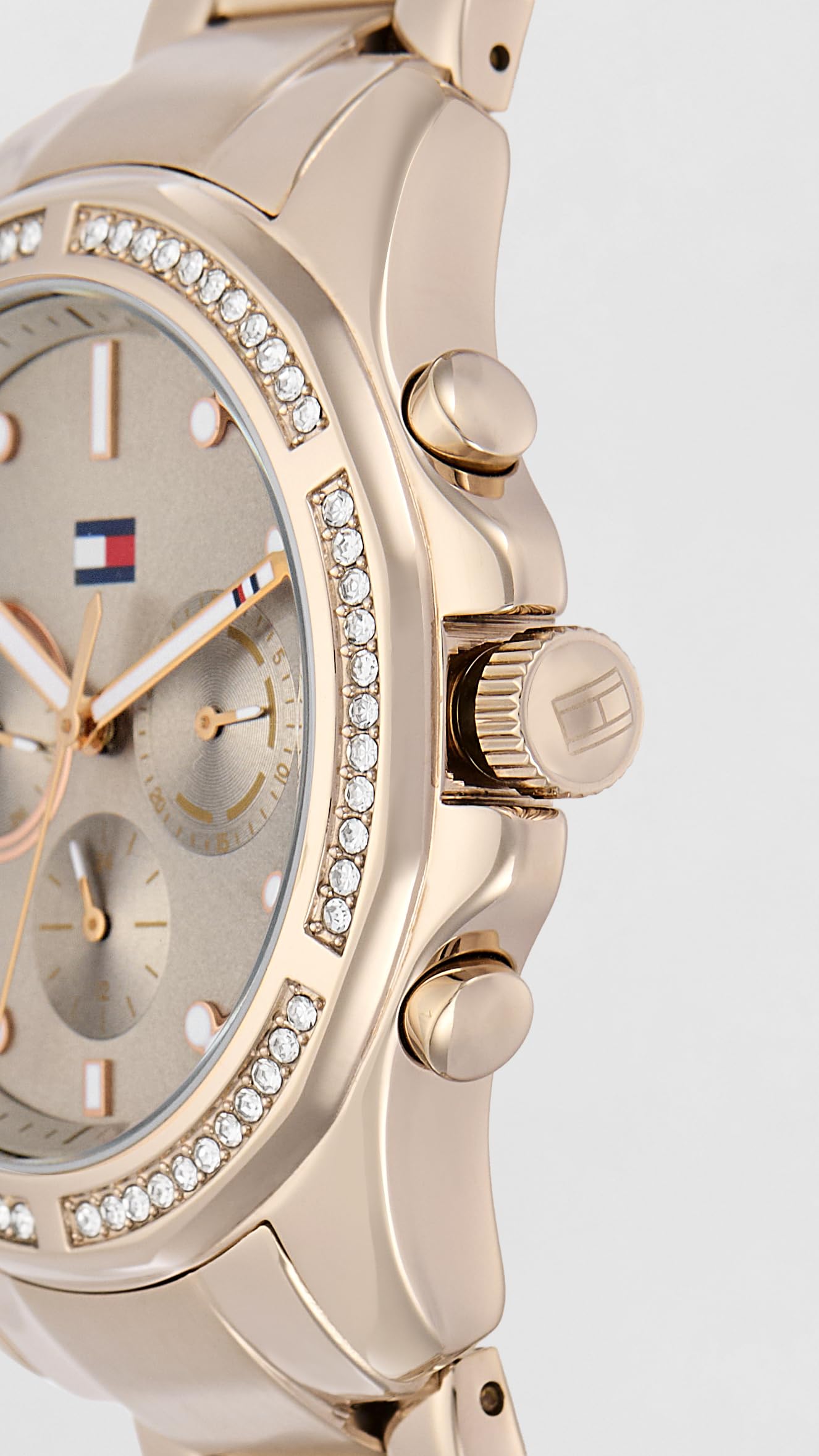 Tommy Hilfiger Brooklyn Quartz Analog Grey Round Dial Watch for Women