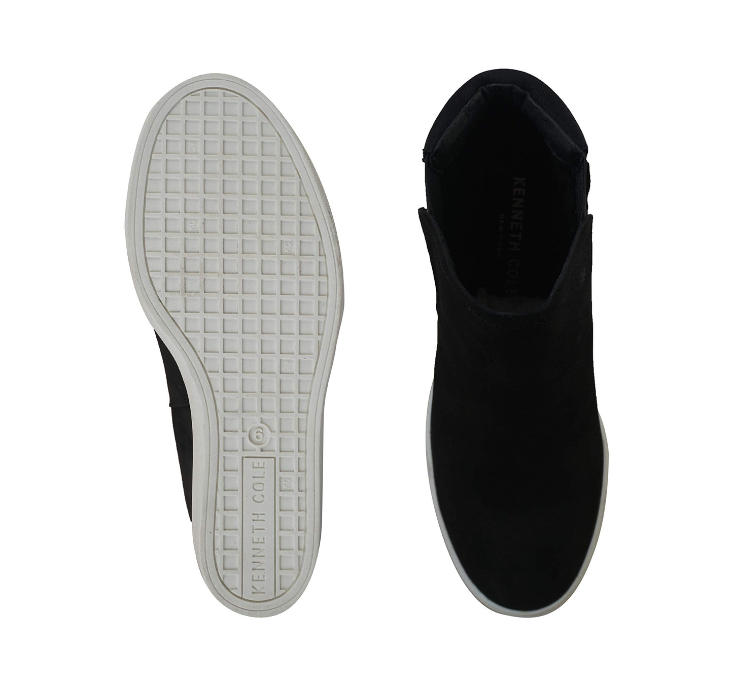 KENNETH COLE Wedge Heel Suede Leather Bootie For Women