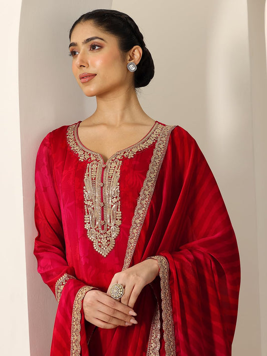 Libas Women's Chiffon Kurta Sets