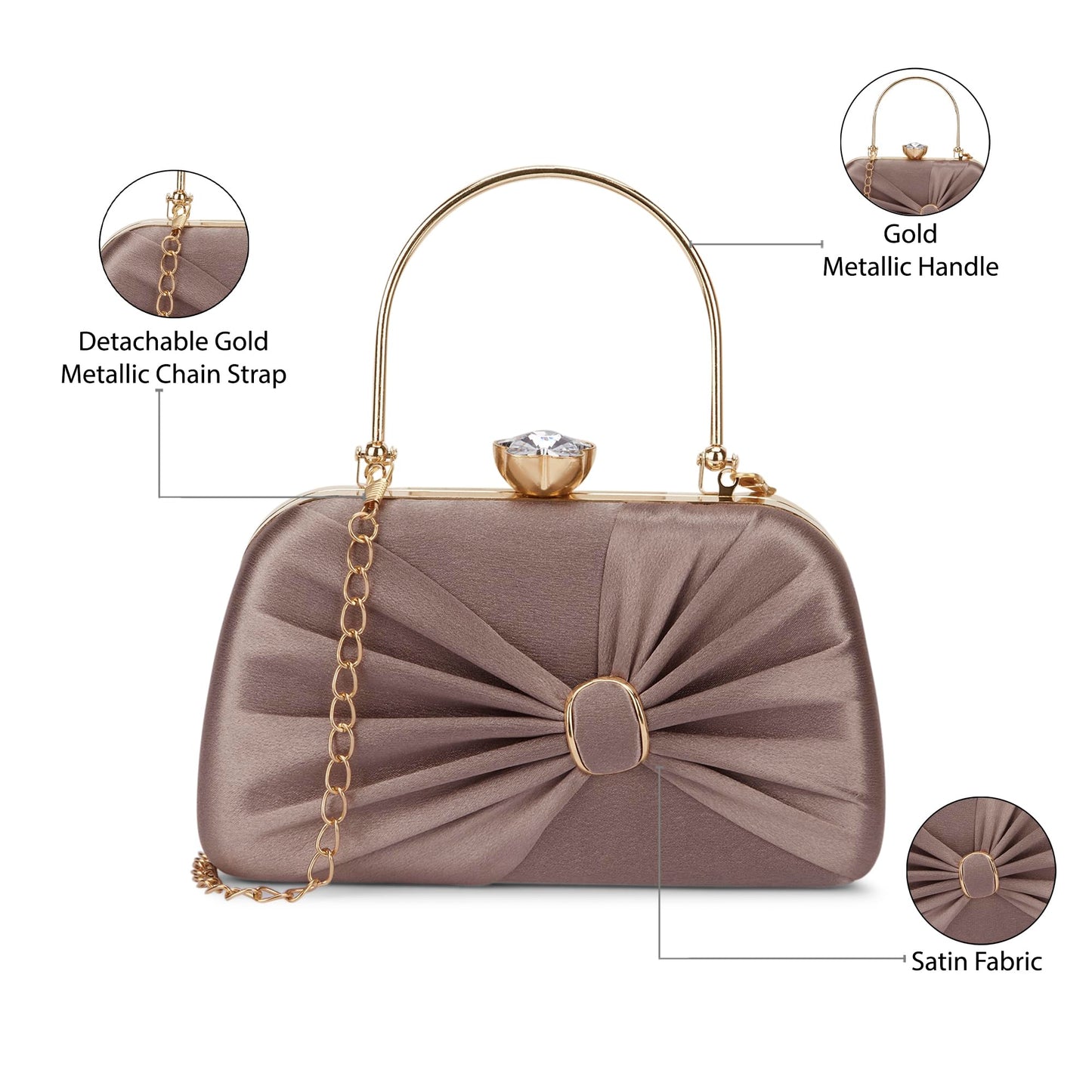 Lavie Women's Wink Framed | Ladies purse | Gift For Girl, Women