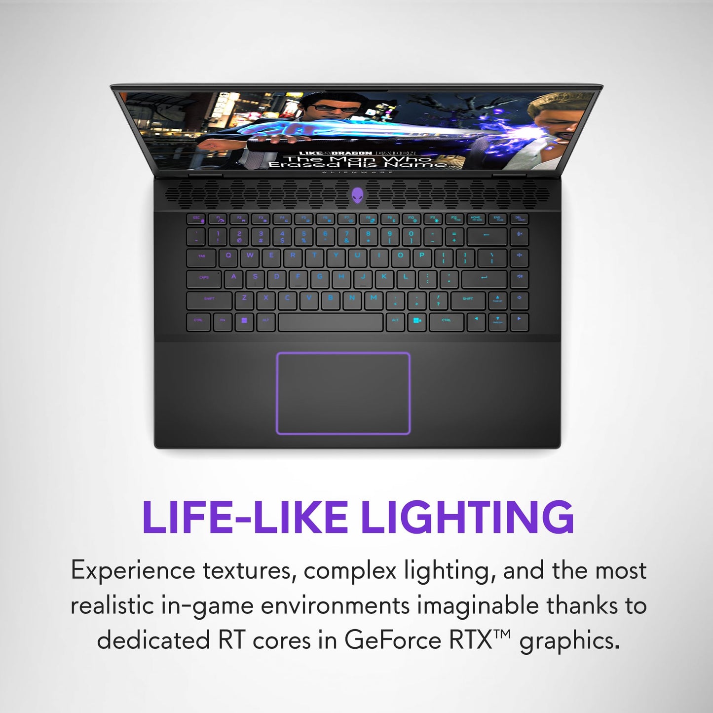 Alienware M16 R2 Gaming Laptop with AI Enabled - 16" QHD+ 240Hz Display, Intel Core Ultra 9 185H, 32GB RAM, 1TB SSD, NVIDIA GeForce RTX 4070, AlienFX RGB backlit keyboard, Dark Metallic Moon, 2.61kg