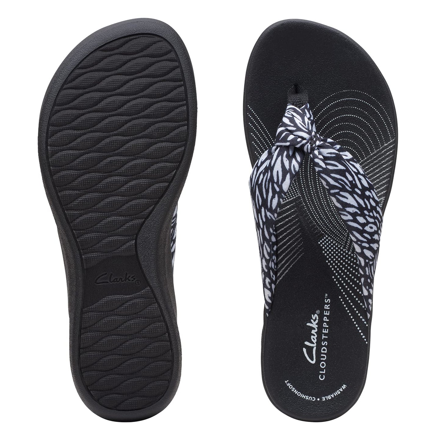 Clarks Arla Glison 2 Blk/White (26172462) UK-7