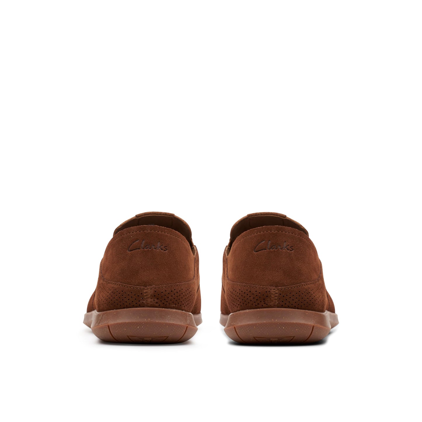 Clarks Men's Flexway Easy Moccasin, Dark Brown Suede, 6.5 UK