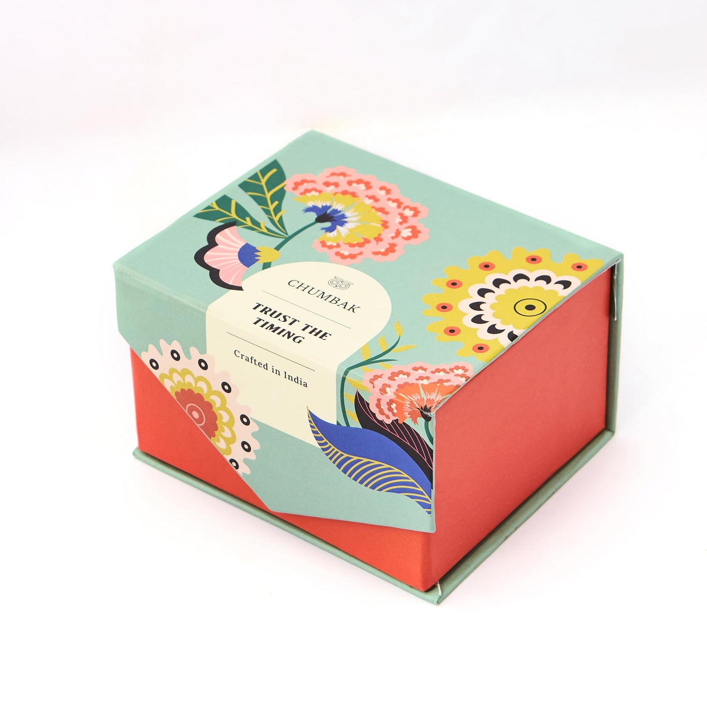 Chumbak Hangul Leather Strap Watch & Bracelet Set for Women – Stylish Analog Combo Watch for Girls – Kashmiri Art-Inspired Gift Accessory, Kashmir Trails Collections