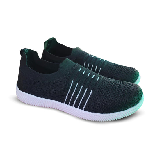 FootStation Women's Trendy Sneakers - Fashionable Comfort for Every Step Alia-3 (Black, UK Footwear Size System, Adult, Women, Numeric, Medium, 4)