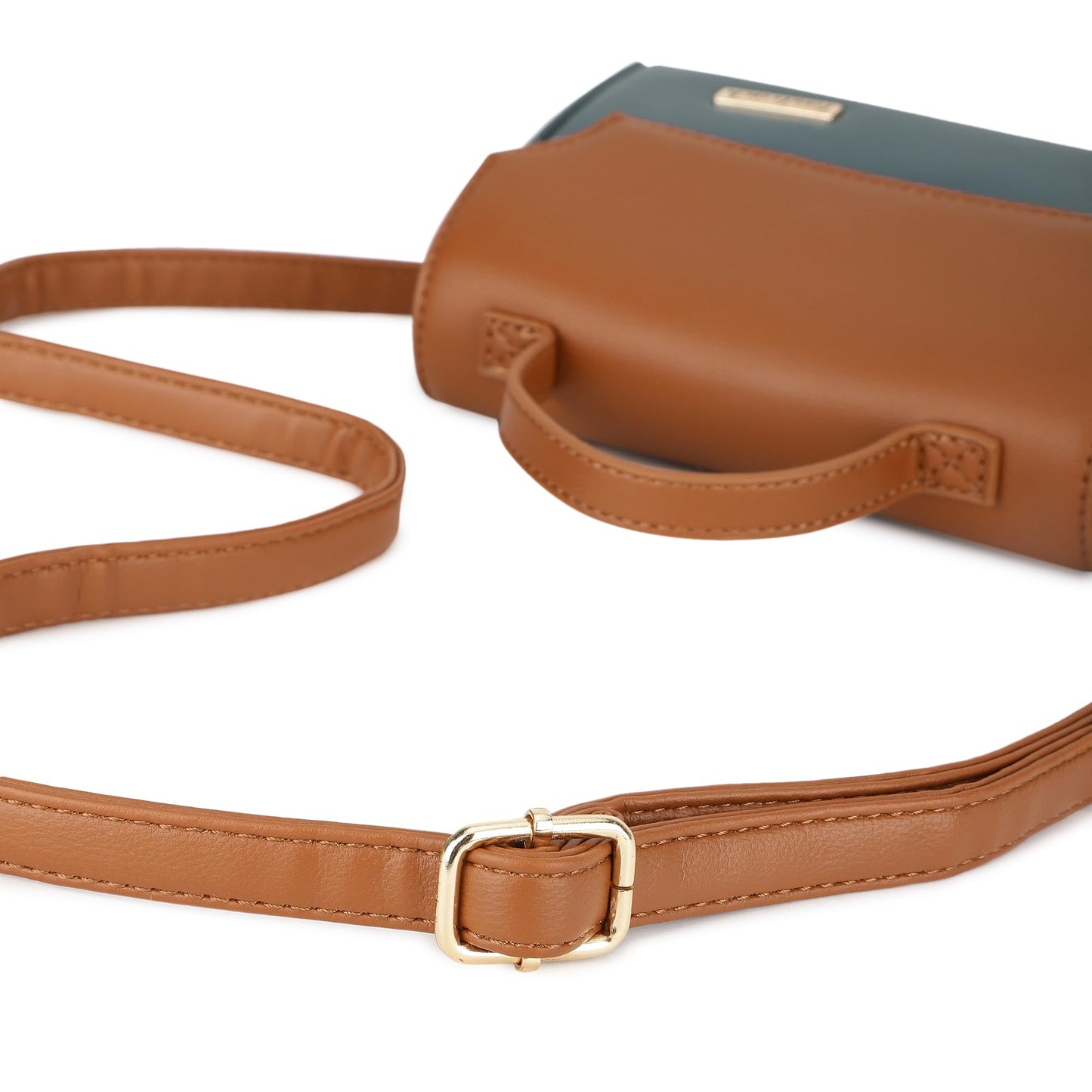 Fastrack Solid Satchel For Girls, Ladies And Women| Stylish And Trendy Satchel Bag For Girls, Ladies And Women | Made Up Of Premium Semi-Pu Leather Material, Multicolor