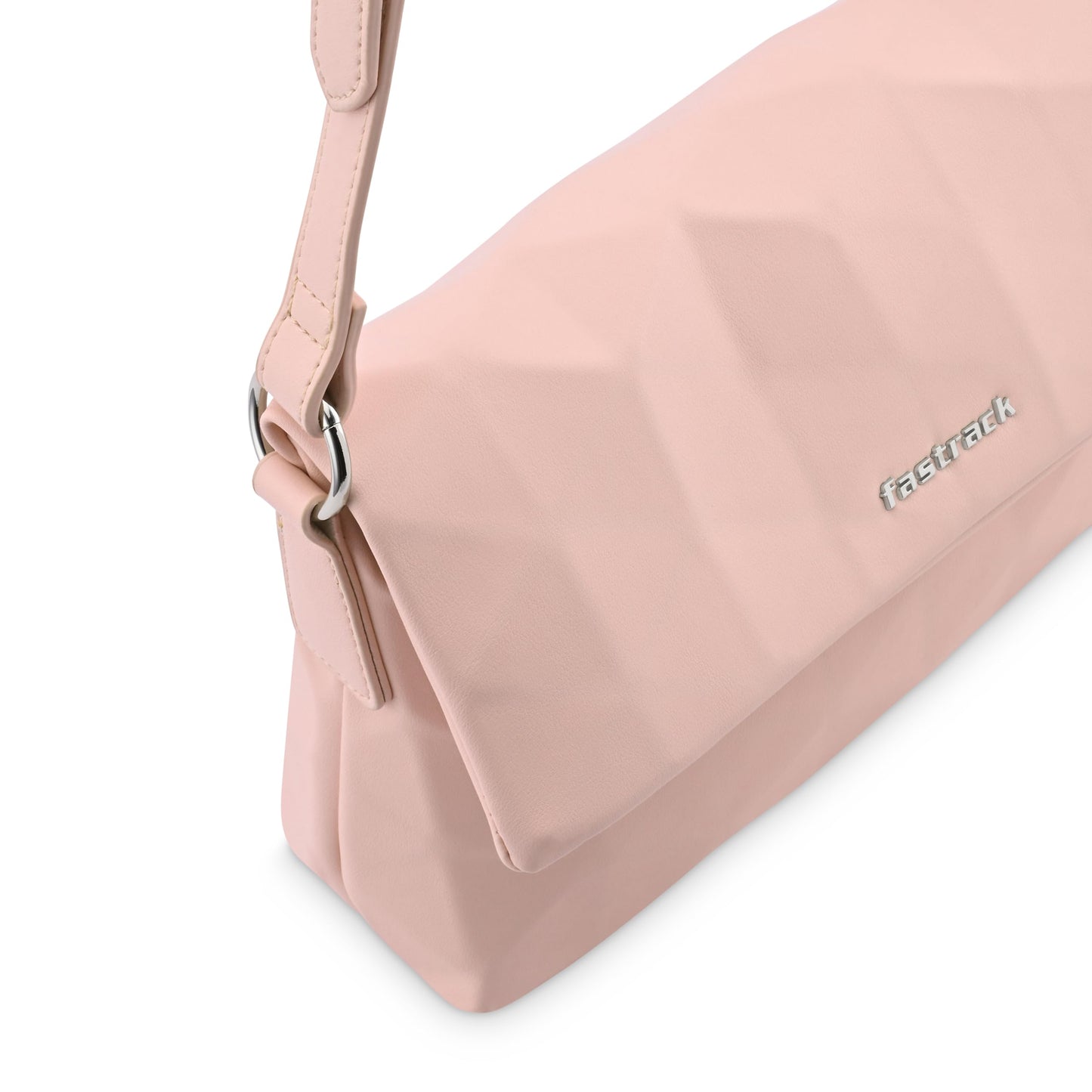 Fastrack Diamond-Dynamic Sling Bag | Faux-Leather Women Handbags| Ladies Purse Handbag | Sling Bag for Casual Carry