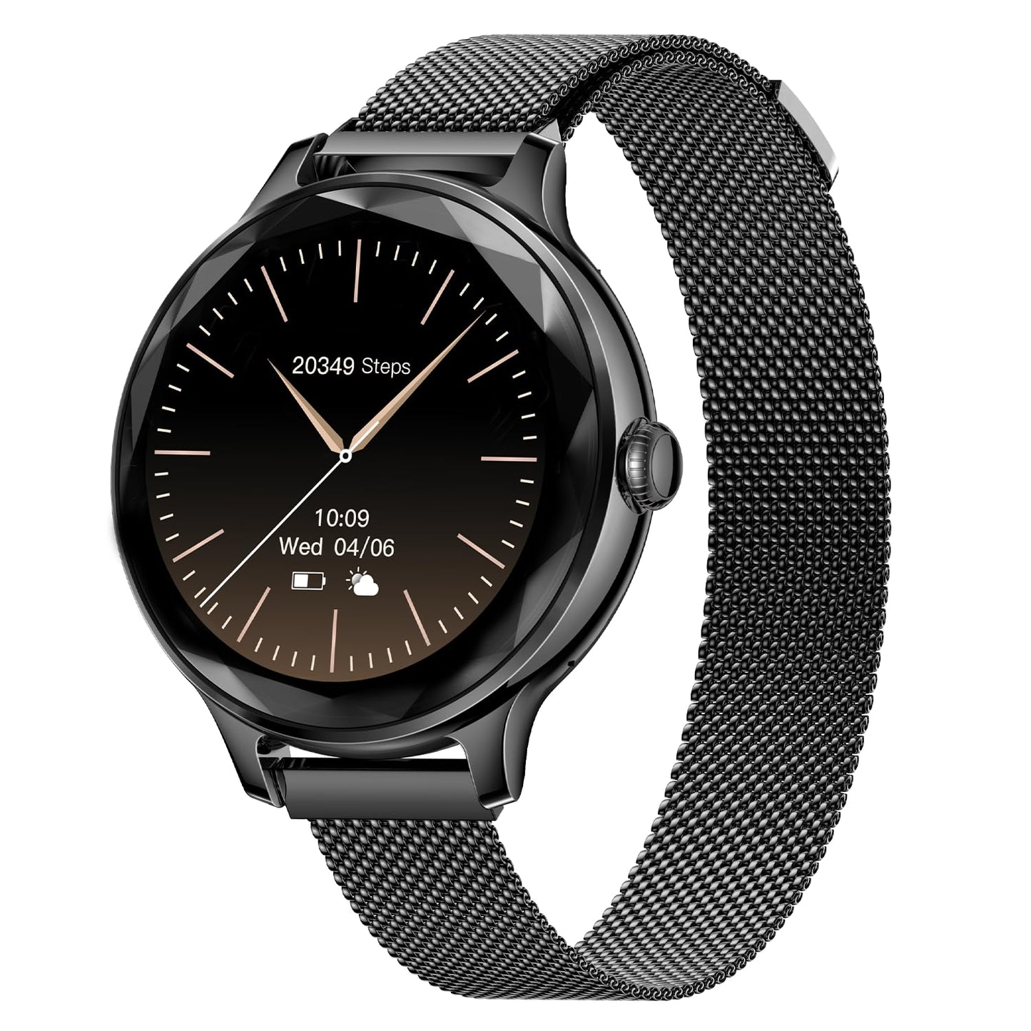 Noise NoiseFit Grace Smartwatch - Black Link