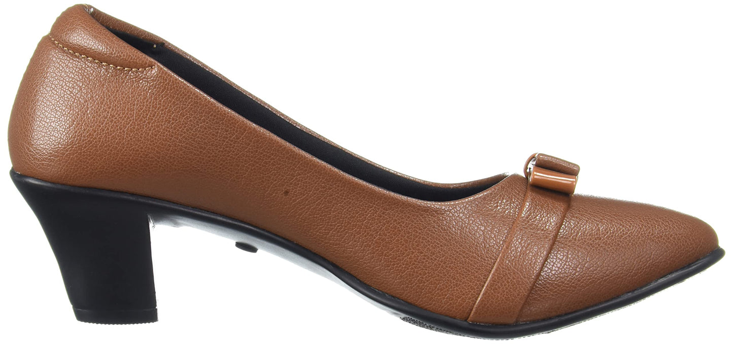 Mochi Women's Tan Pump (31-4802)