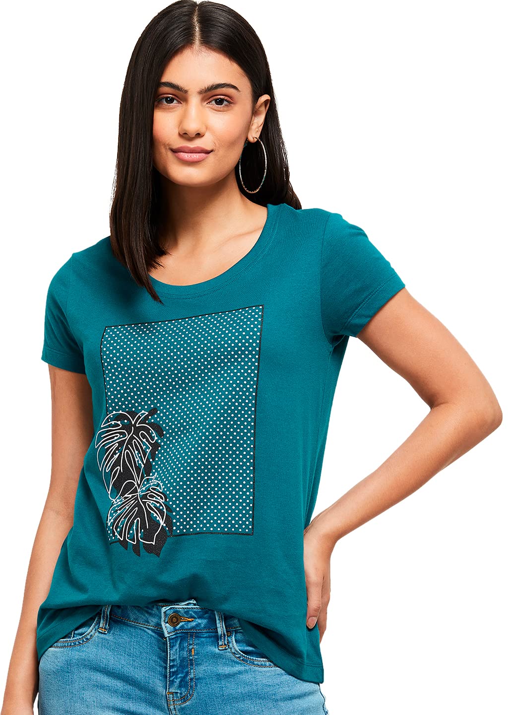 Max Women's Regular Blouse (SU22CCP05_Teal L)