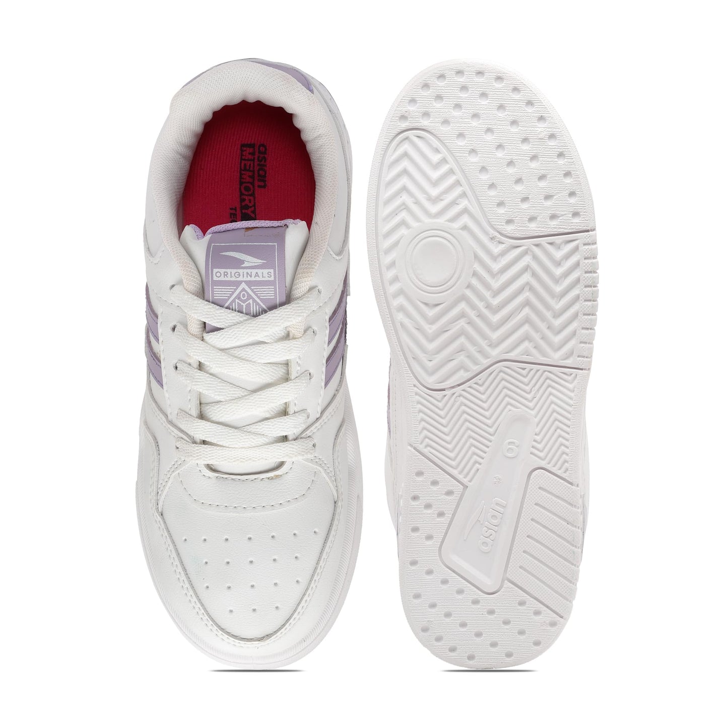 ASIAN Women PARADISE-12 Casual Mid Top Sneakers,Stylish and Trendy Shoes with Laces for Women and Girls