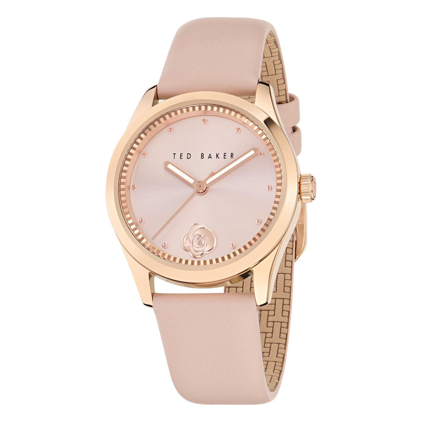 Ted Baker Fashion 34 mm Rose Gold Dial Women Watch- BKPCLF504
