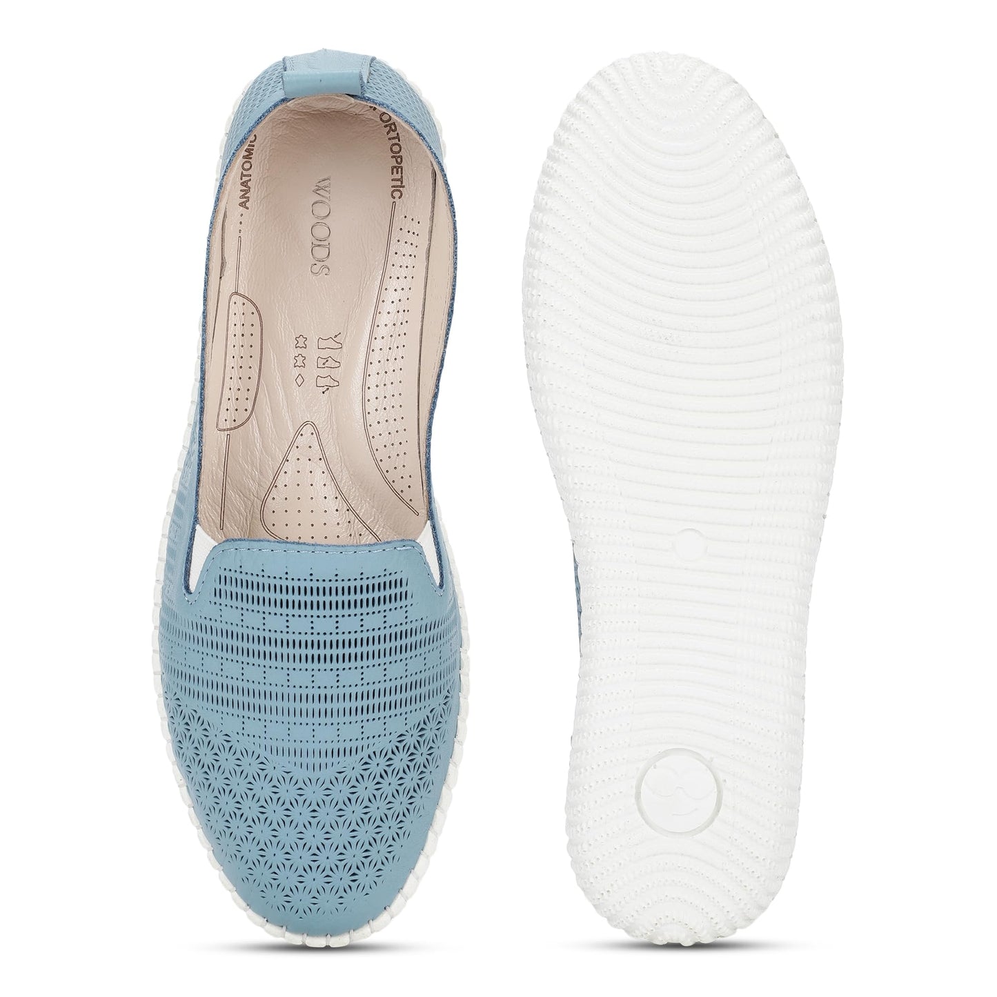 Woodland Women's Casual Shoes Blue