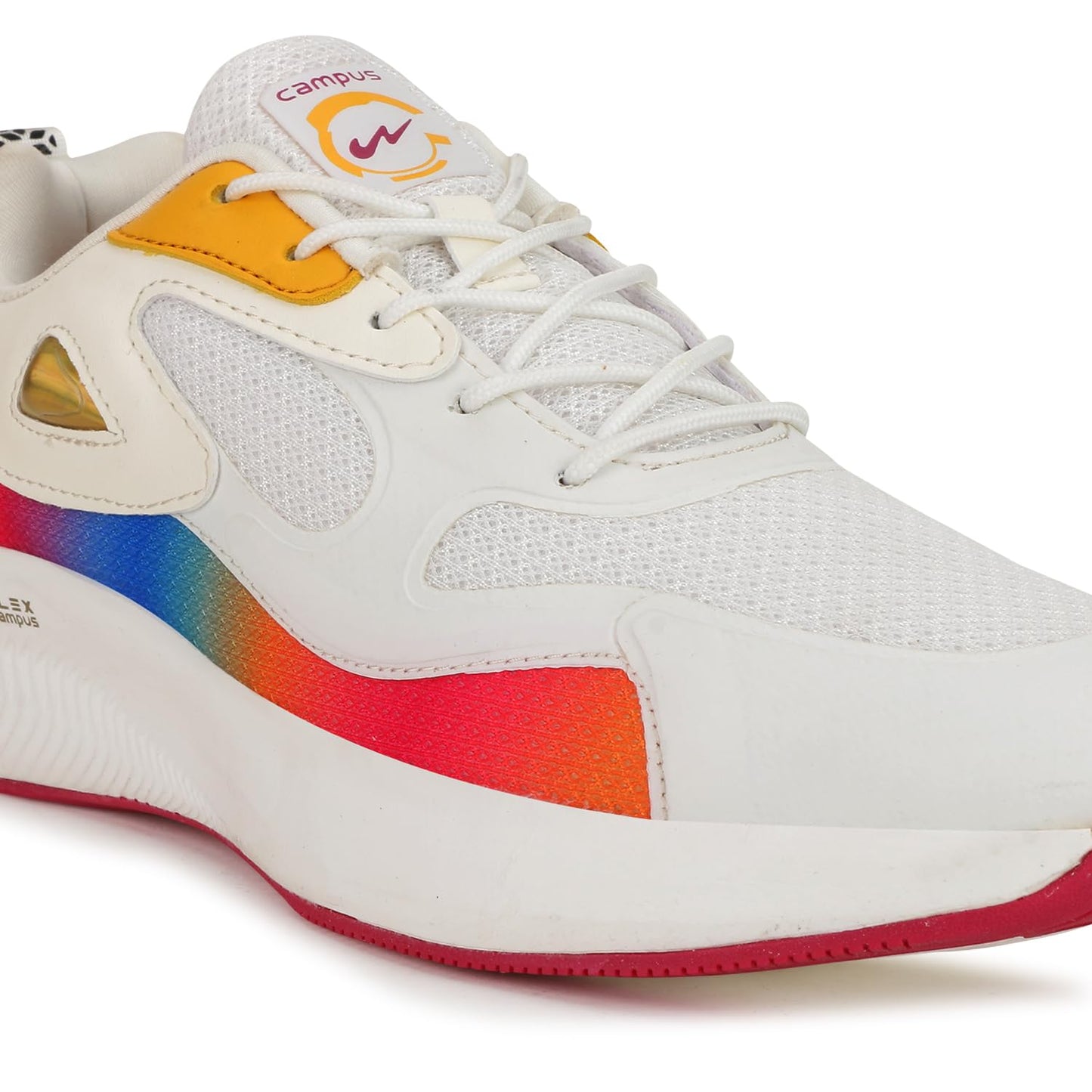 Campus Women's Hellen Running Shoes Off WHT/MSTD - 4UK/India