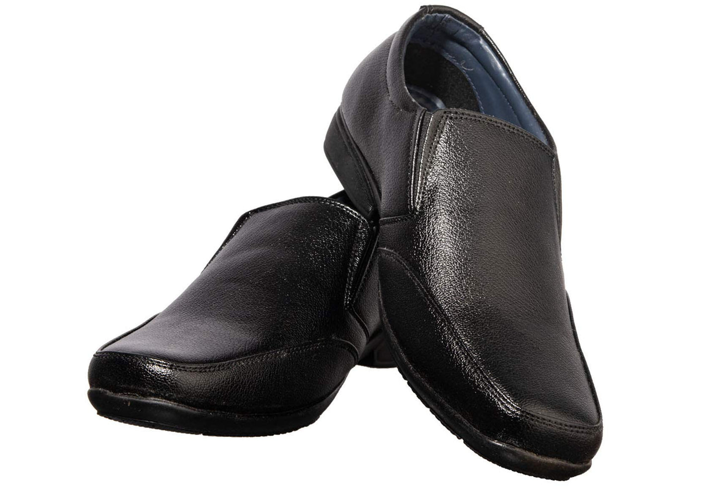 Khadim's 7235746 Premium Stylish Lightweight Comfortable Durable & Sleek Design Formal Slip-On Shoes for Men Black