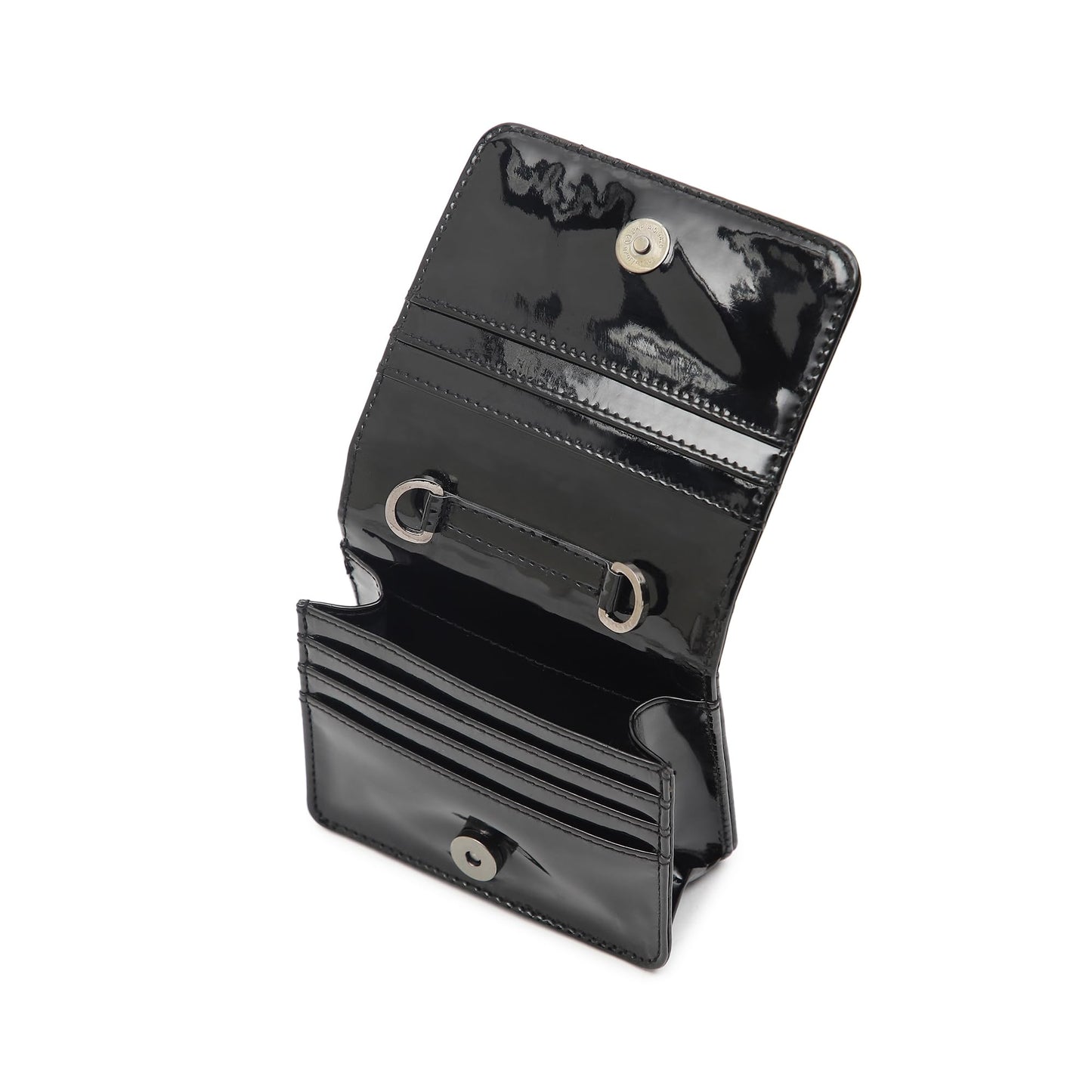 Fastrack Micro Clutch for Women | Stylish Micro Clutch with Chain Strap | Premium Clutch with Multiple Pockets made of Faux Leather