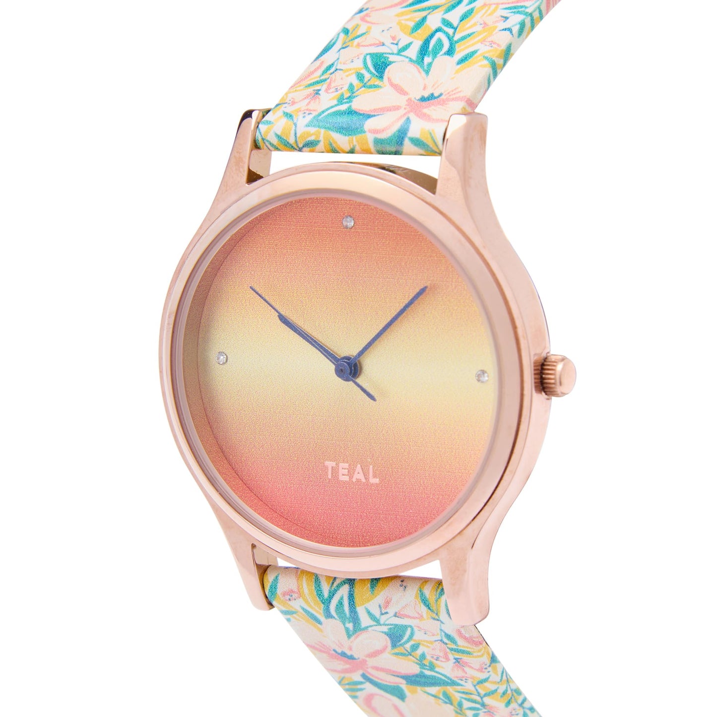 TEAL BY CHUMBAK Round Dial Analog Hand Watch for Women, Gifts for Women/Girls/Ladies, Stylish Fashion Watch for Casual/Work